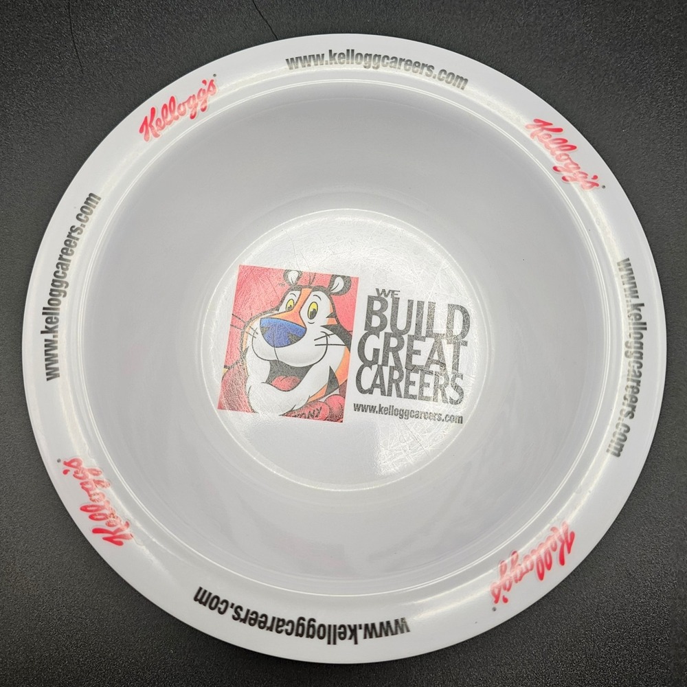 Kelloggs‎ Tony the Tiger We Build Great Careers Promotional Bowl